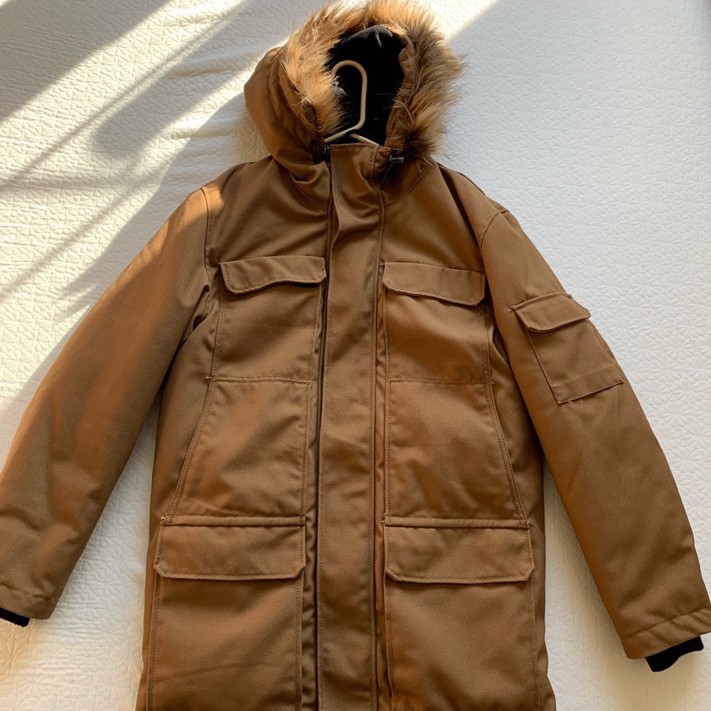 HM Men’s Beige Winter Parka